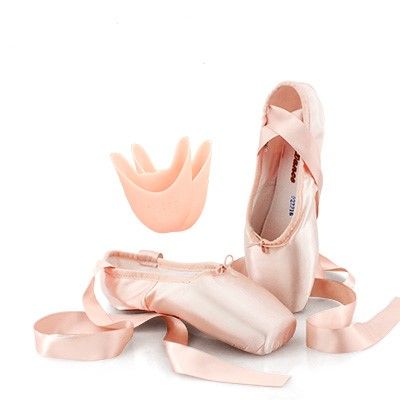 girls-ballerina-ballet-pointe-shoes-pink-red-women-satin-canvas-ballet-shoes-for-dancing