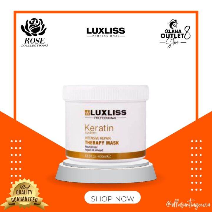 Luxliss Keratin Therapy Mask Lazada Ph 2822