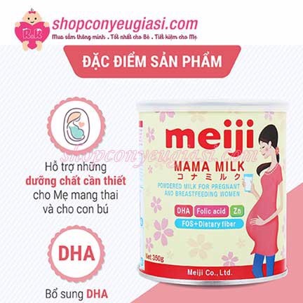 Hàng cty - sale sữa meiji mama 350g date luôn mới  hàng nhập khẩu - ảnh sản phẩm 2