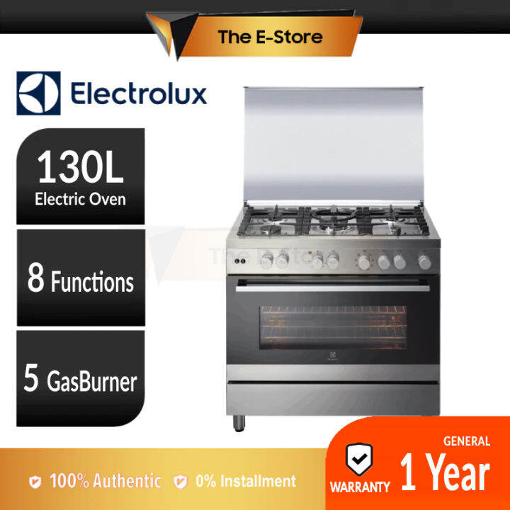 Electrolux 90cm UltimateTaste 700 Freestanding Cooker (5 Gas Hob & 130L