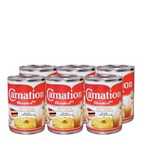 [ส่งฟรี!!!] คาร์เนชั่น นมข้นจืด 405 กรัม x 6 กระป๋องCarnation Evaporated Milk 405 g x 6 Cans