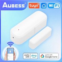 【LZ】✜◊❁  Tuya Smart Wifi Door Sensor Open / Close Detector App Notification Battery Operated Support Alexa Google Home No Need Hub