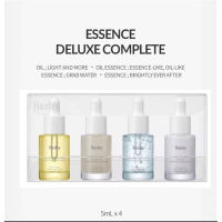 HUXLEY แบรนด์สกินแคร์ออแกนิกส์จากเกาหลี Essence Deluxe Complete Set ขนาด 5ml. x 4 ขวด