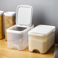 Kitchen Moisture Proof Hermetic Flour Rice Container Cereals Bucket Storage Coffee Bean Food Sealed Jar Grain Organizer