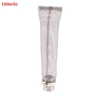 yizhuoliang 6/12นิ้วตัวกรองเบียร์ที่ใช้ซ้ำได้ stainless STEEL beer Mesh strainer Tube FILTER