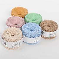 100G\Lot Hand Woven Cotton 9 Strands Twine DIY Wool Crochet Thread Bag Wrap Thread General Craft