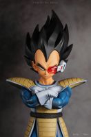 Vegeta M ซุนหงอคง Super Saiyan ดราก้อนบอลเครื่องประดับมือของขวัญวันเกิดโมเดลทำที่บ้าน Sp