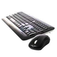 MICROSOFT คีย์บอร์ด (2in1) Wireless (Desktop 850) Black