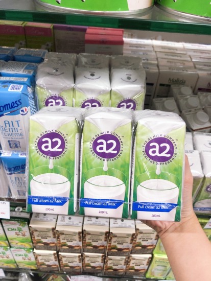 Thùng 24 hộp sữa nước a2 full cream -200ml - ảnh sản phẩm 1