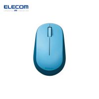 เมาส์ไร้สาย ELECOM (ผู้รับรวมด้วย) M ขนาด3ปุ่มขอบสีน้ำเงิน M-DY12DBXBK สีดำ