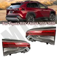 อัตโนมัติด้านในด้านหลังไฟท้ายสำหรับโตโยต้า RAV 4 RAV4 2019 2020ประกอบเบรกไฟท้ายหยุดที่จอดรถโคมไฟอุปกรณ์เสริมในรถยนต์