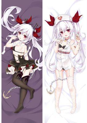 (ถ้ากำหนดเองติดต่อเรา) ปลอกหมอนแอนนิเมะเกมส์ Azur Lane Vampire Victorious Uzuki Dakimakura ปลอกหมอนกอดร่างกายปลอกหมอนสองด้านพิมพ์