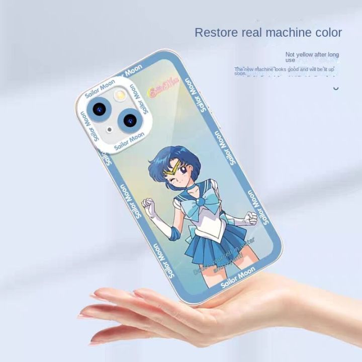 เคสสำหรับ-xiaomi-m3-poco-x3-m4-x5-x4-f4-gt-pro-nfc-11-lite-11t-pro-เคสมือถือ-sailor-moon-ใสน่ารัก-tpu-ใสป้องกันเลนส์เคสกันกระแทกพิมพ์ลายกรอบซิลิกาเจลนิ่ม