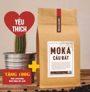 Cà phê MOKA Cầu Đất Huyền Thoại Rang Xay Nguyên Chất 250g