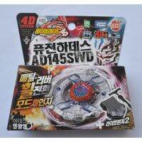 Takara Tomy Beyblade โลหะต่อสู้ฟิวชั่นด้านบน BB123 BLEND DEATH AD145SWD 4D พร้อมเครื่องส่งสัญญาณแสง