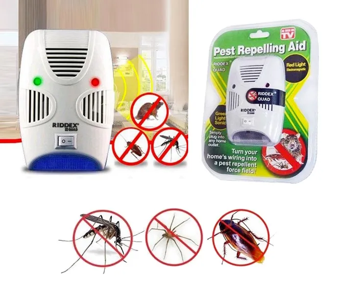 Pest Repelling Mouse Deterrent, Pest Repelling Aid Riddex Plus Insect Repellent Plug in