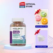 Kẹo dẻo tăng thị lực phát triển trí não Healthy Care Kids Gummy Omega