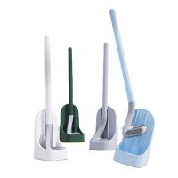 Silicone Bristle Golf Toilet Brush and Drying Holder for Bathroom Storage and Organization Bathroom Cleaning Tool WC Accessories