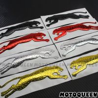 3D Leopard Auto Motorcycle Helmet Tank Pad Stickers Decal Emblem Fairing Car Styling waterproof Reflective Soft PVC Sticker