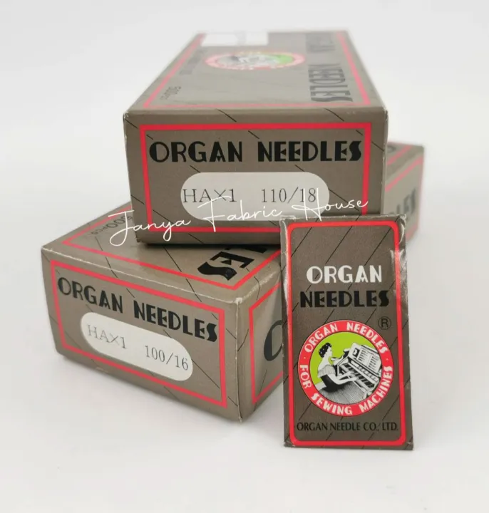 เข็มจักร Organ needles ซอง (เทา) HAx1 Lazada.co.th