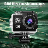 กันน้ำสำหรับการดำน้ำ2023กล้องแอคชั่นกีฬา Camara Deportiv 1080P Full Hd Hd Go Pro หมวกกันน็อคใต้น้ำกีฬา Dv กล้องพิกเซลภาพถ่าย