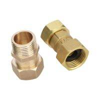 G1 / 2 direct head 1/2 inch male/female hexagonal brass faucet connector plumbing pipe joint connector fittings