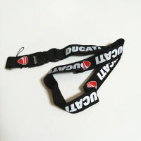 Ducati แข่งไนล่อน 2 SIDE เชือกเส้นเล็กสายคล้องคอพวงกุญแจที่วางจำหน่ายด่วน