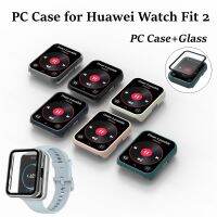 PC Case สำหรับ Watch Fit 2 Glass Screen Protector Hard Cover Shell บน Fit Fit2 Clear Watchcase Smartwatch อุปกรณ์เสริม