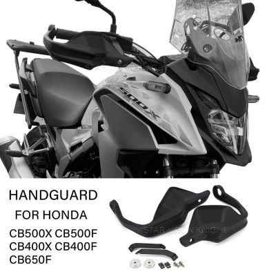 มือป้องกันลมสำหรับฮอนด้า CB500X CB500F CB400F CB400X CB650F ป้องกันแฮนด์การ์ดมอเตอร์ไซค์2013-2021