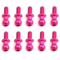 10Pcs M3 Metal Hex Ball Head Screws for TT01 TT02 Sakura D5 1/10 RC Drift Car Spare Parts Universal