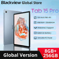 Blackview Tab 15 Tablet Pro 10.5 FHD + ดิสเพลย์แอนดรอยด์12 T606 Octa Core 8GB 256GB 8280MAh กล้อง13MP แท็บเล็ตพีซี4G แบบคู่