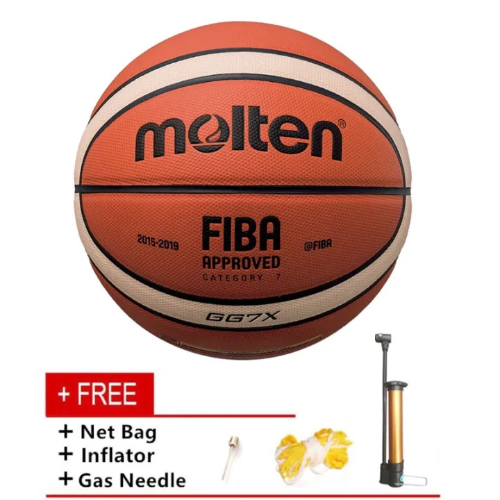 Original Molten Basketball Fiba Gg7x Size 7 Indoor Outdoor Training