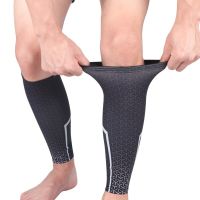 、‘】【； 1PC Compression Leg Sleeve Breathable Elastic Calf Leg Warmer Cycling Running Leg Support Basketball Shin Guard Protector