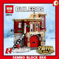 ชุดตัวต่อ WINTER VILLAGE FIRE STATION สถานีดับเพลิง LEPIN36014 จำนวน 1306 ชิ้น