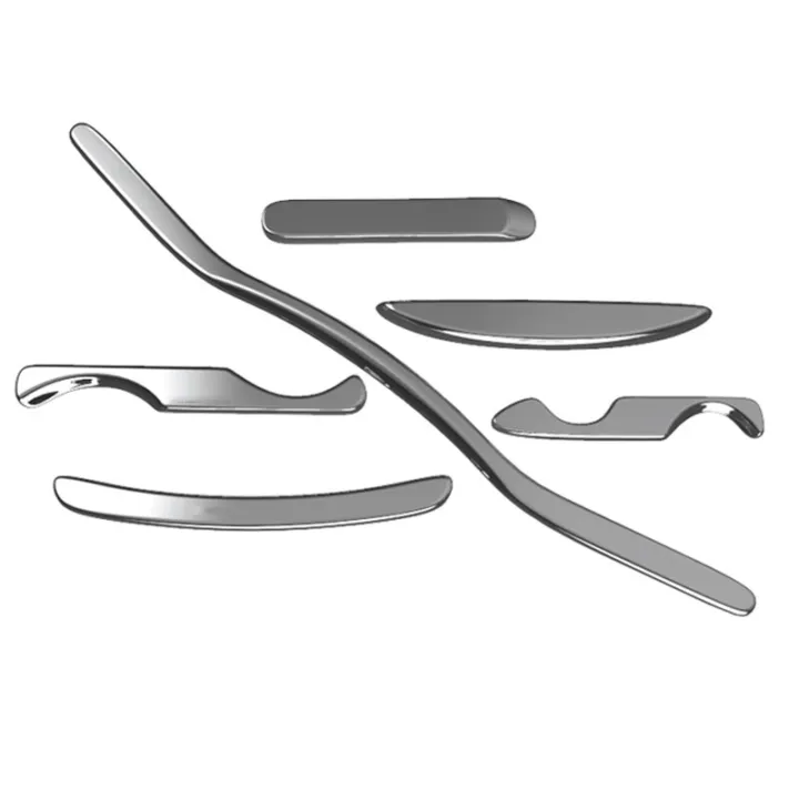 SixPiece Stainless Steel Graston Massage Tools Smart IASTM Gua Sha