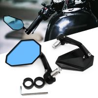 ♀∋ Motorcycle Rearview Mirror CNC Handlebar Reverse Reflector 22mm Handlebar FOR KAWASAKI Z900 Z750 Z650 Z800 Versys 650 Er6n Zx6r