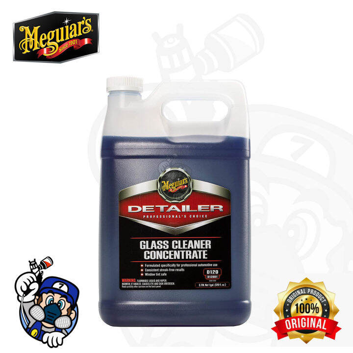 MEGUIAR'S Glass Cleaner Concentrate D12001 (1 gallon) Glass cleaning