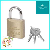 กุญแจสปริง SOLO 84-20 PB 20 มม.KEYED PADLOCK SOLO 84-20 PB 20MM **ด่วน ของมีจำนวนจำกัด**