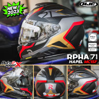 หมวกกันน็อค HJC RPHA71 รุ่นใหม่ล่าสุด 2023 แถมฟรี แผ่นกันฝ้า Pinlock