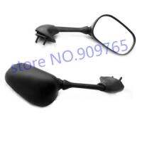 Black Pair Side Mirrors Mirror For Yamaha YZF R6 2001 - 2005 04 R6S 2006 - 2008