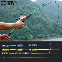 ETXSpinning Casting Hand Lure Fishing Rod Pesca Carbon Pole Canne Carp Fly Gear Reel Seat feeder Ultralight Mini Travel Surf 1.8M