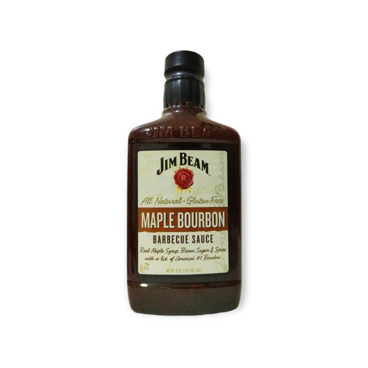 (USA) Jim Beam Maple Bourbon Barbecue Sauce. 510 grams. Lazada PH