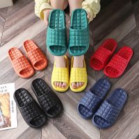 2023 Summer Men Women Non-Slip Slippers Household Sandals Couple Bathroom Slides Home Flip Flops Outside Beach Light Shoes