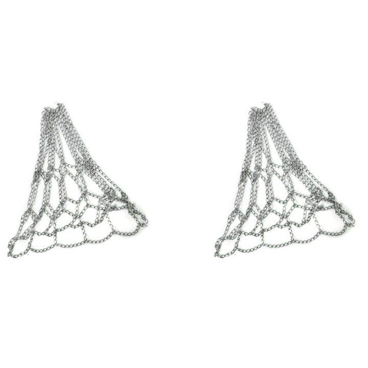 2x-sport-iron-chain-basketball-net-outdoor-12-loops-standard-heavy-duty-basketball-goal-replacement-net-silver