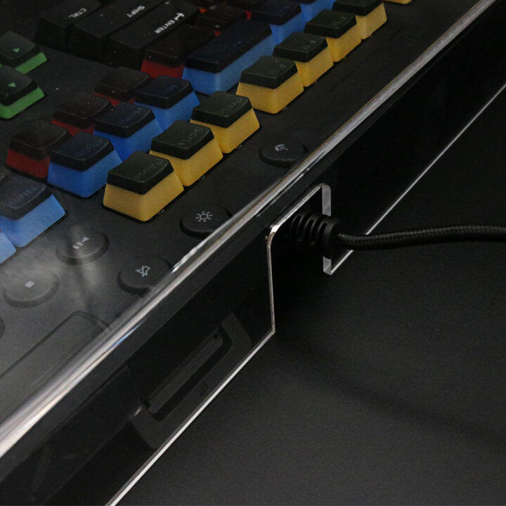 Mechanical keyboard cover Logitech G610 transparent acrylic plastic