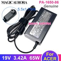 เครื่องชาร์จ PA-1650-86แท้65W 19V 3.42A อะแดปเตอร์ AC สำหรับ Acer Aspire 5315 5630 5735 5920 5535 5738 6920 7520 E15แหล่งจ่ายไฟ S3