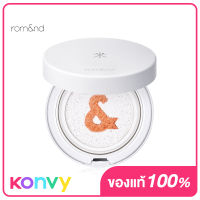 ROM&amp;ND Back Me Tone Up Sun Cushion 11g โรแมนด์ โทนอัพคุชชั่น