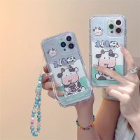 น่ารัก วัวขนาดเล็ก เคสศัพท์ for แอปเปิ้ล 14promax 13 12 11 เคสศัพท์ i ยางนิ่ม เคสศัพท์มือถือรุ่นใหม่