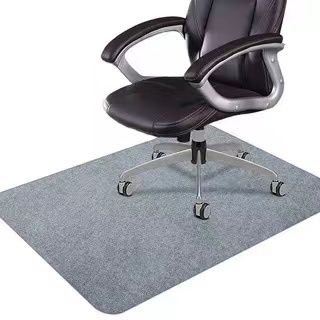 Office desk chair mat living room carpet desk chair cushion durable non-slip Floor Wood Protect rugs floor chair mat Solid color