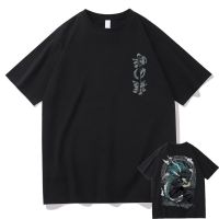 Kaus Gambar Grafis Anime Demon Slayer Tokitou Muichirou T-Shirt Katun Pria Wanita Hadiah Penggemar Manga Fashion Pria Wanita S-4XL-5XL-6XL